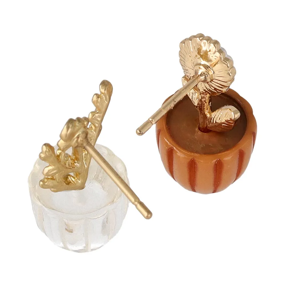 Blooming Flowerpot Stud Earrings