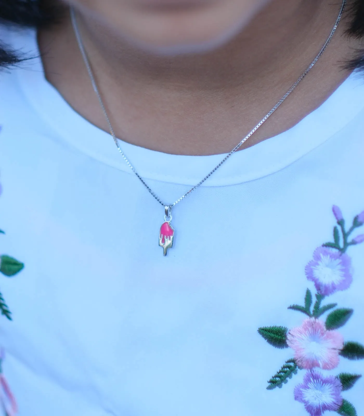 Chocobar Necklace (Silver)