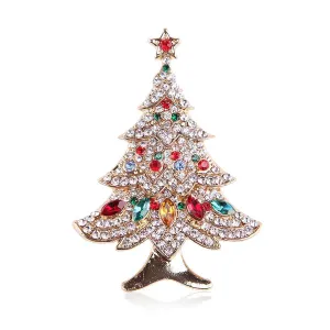 Christmas Brooch Pins Lapel Pin Boot Shape Brooches for Women - Tree, Candy Cane, Reindeer, Stocking Stuffers & Gifts
