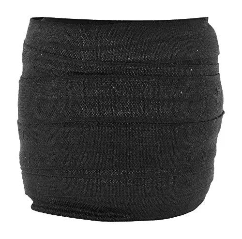 Fold Over Elastic Band 5/8 Inch Foldover FOE Stretch Ribbon for Hair Tie Headband Baby Girl Hair Bow