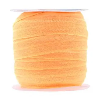 Fold Over Elastic Band 5/8 Inch Foldover FOE Stretch Ribbon for Hair Tie Headband Baby Girl Hair Bow