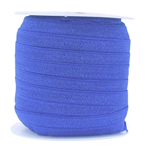 Fold Over Elastic Band 5/8 Inch Foldover FOE Stretch Ribbon for Hair Tie Headband Baby Girl Hair Bow