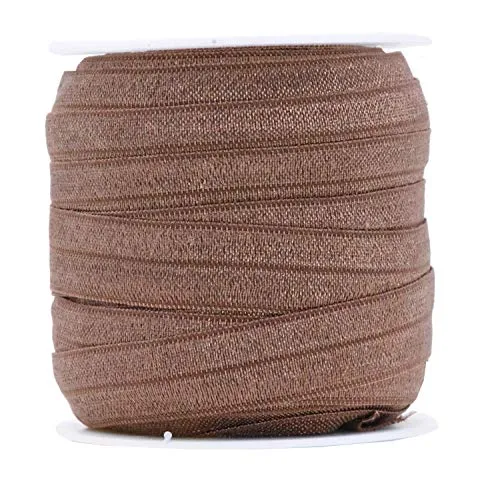 Fold Over Elastic Band 5/8 Inch Foldover FOE Stretch Ribbon for Hair Tie Headband Baby Girl Hair Bow