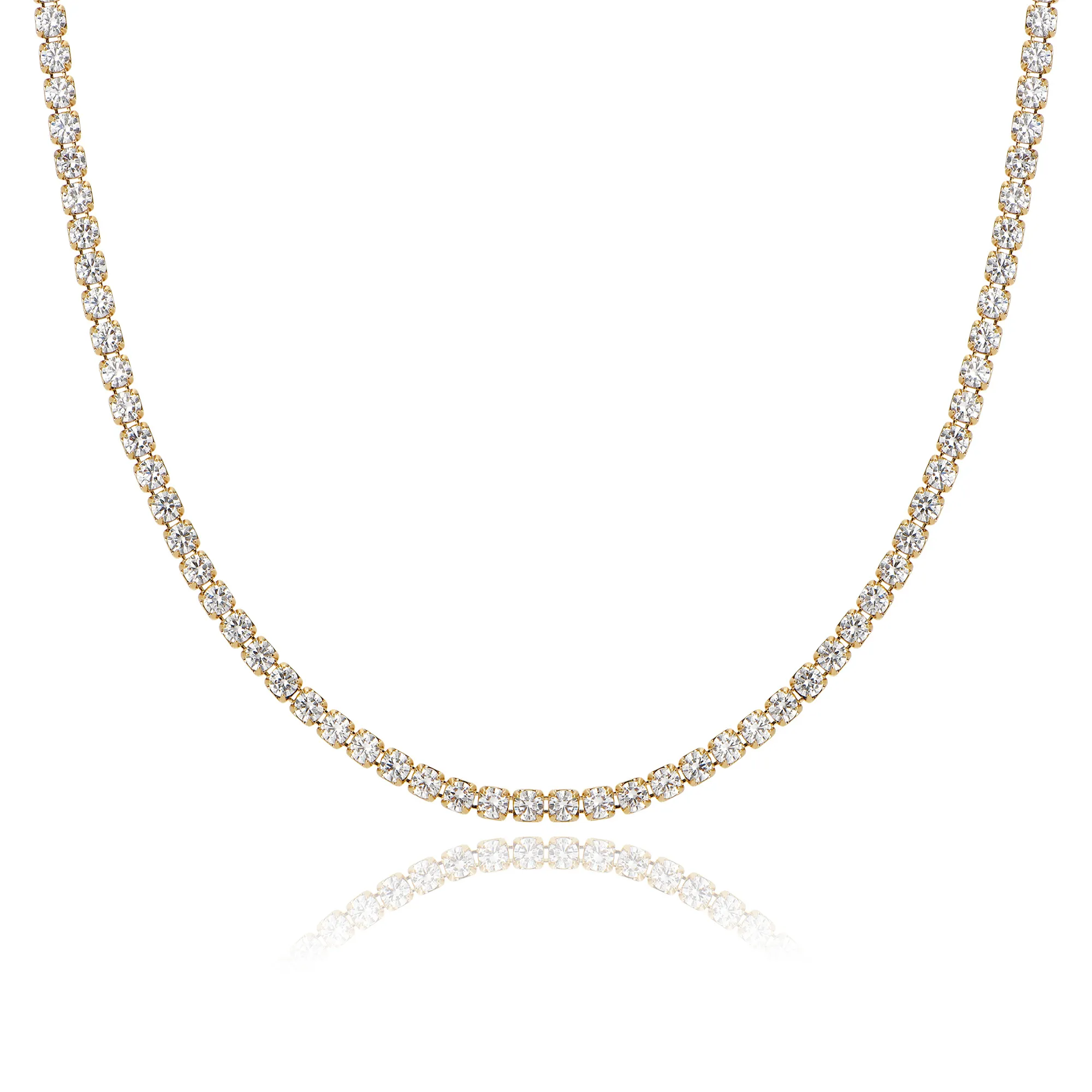 Micro Tennis Necklace