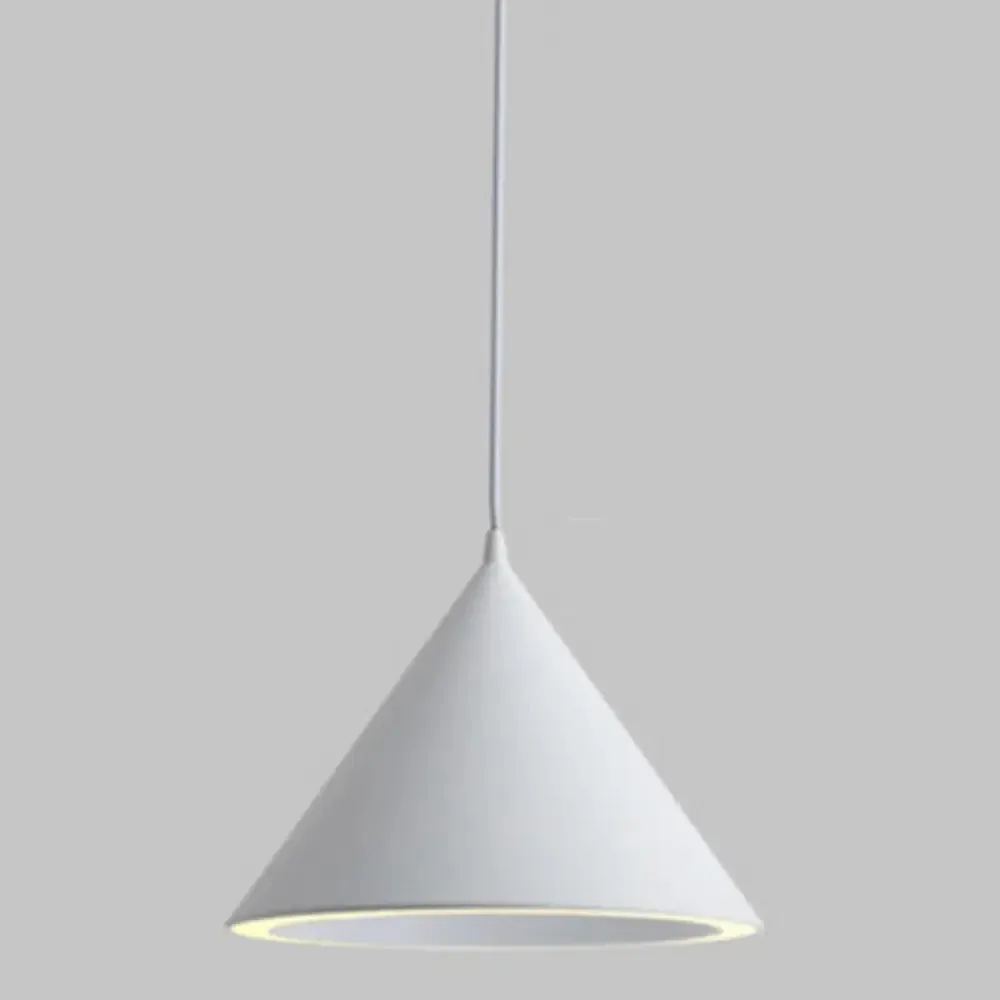 Minimalist LED Conical Pendant Light - Stylish Metal Ceiling Fixture
