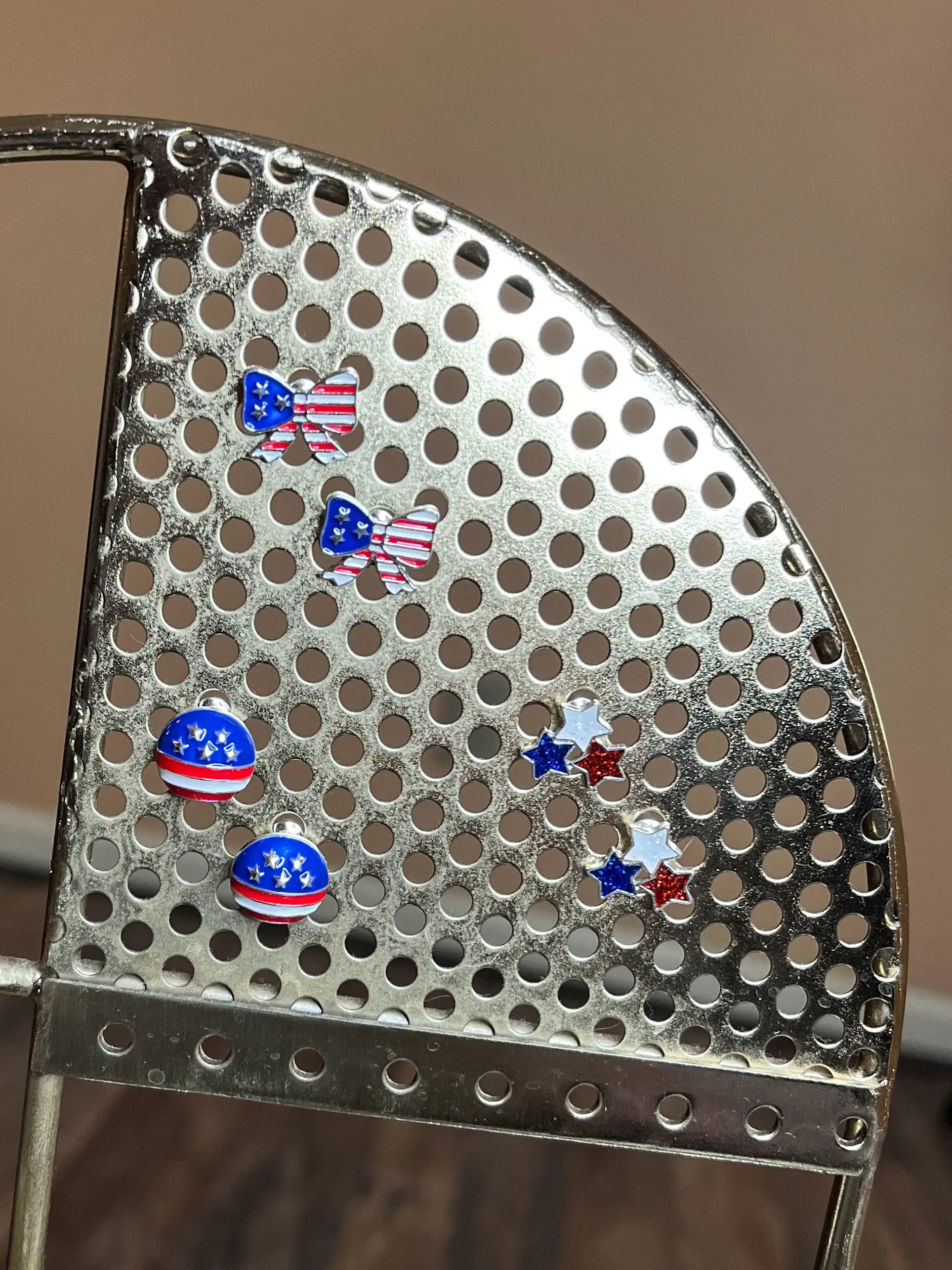 Miss Fancy Patriotic Earrings Set