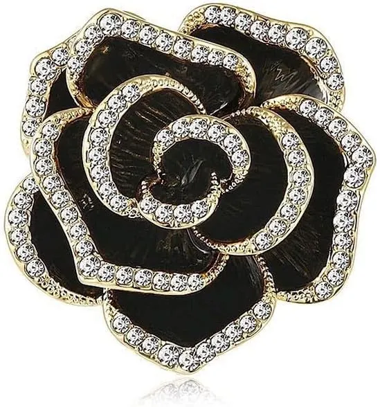 Stylish Brooches for Women - Flower Petal Brooch Jewelry - Ladies Wedding Bouquet Brooches Pin for Birthday, Party, Anniversary, A Touch of Elegance for Any Outfit