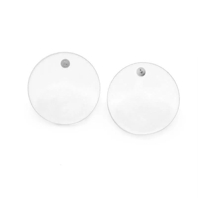 TEEK - 1.58in Acrylic Chic Circle Earrings