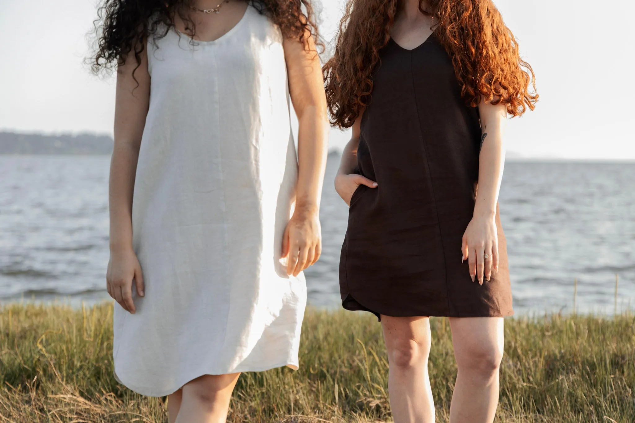 The Winona Sheath Dress - Antique Linen