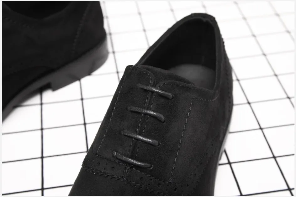 West Louis Fancy Microfiber Office Elegant Shoes