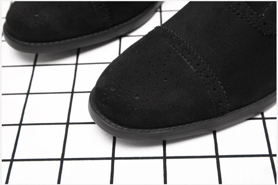 West Louis Fancy Microfiber Office Elegant Shoes