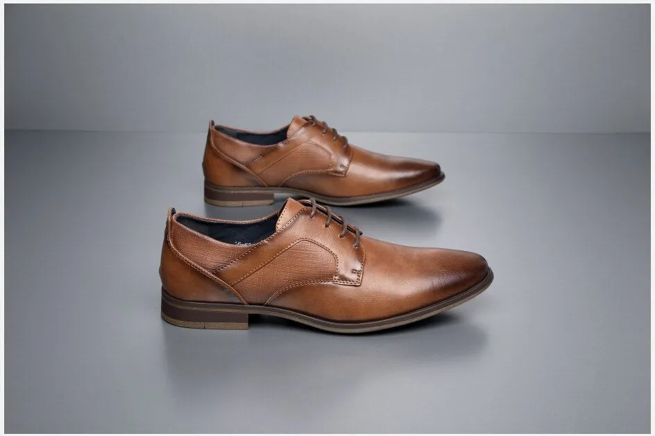 West Louis Luxury Business-Men Leather Elegant Shoes