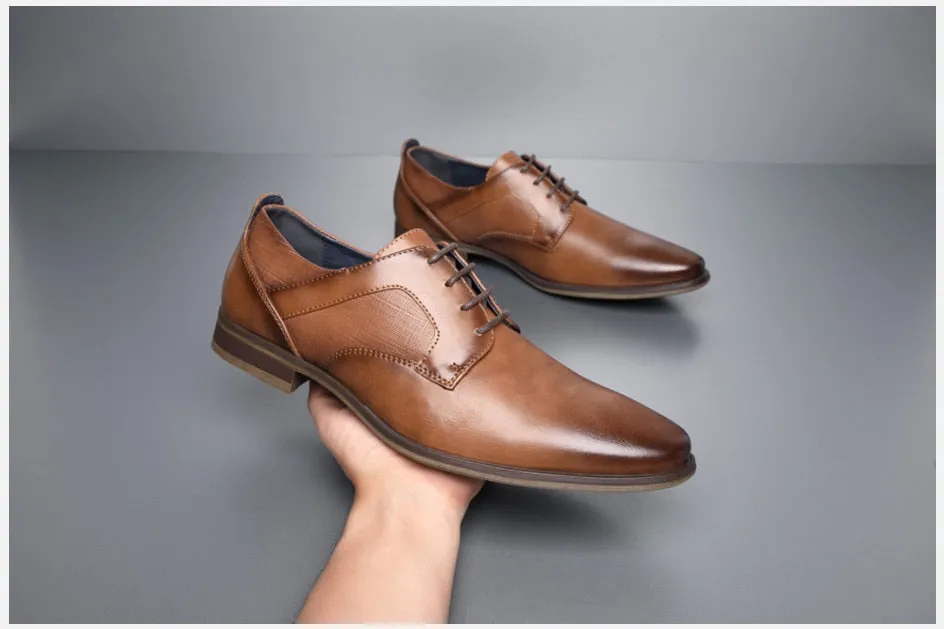 West Louis Luxury Business-Men Leather Elegant Shoes