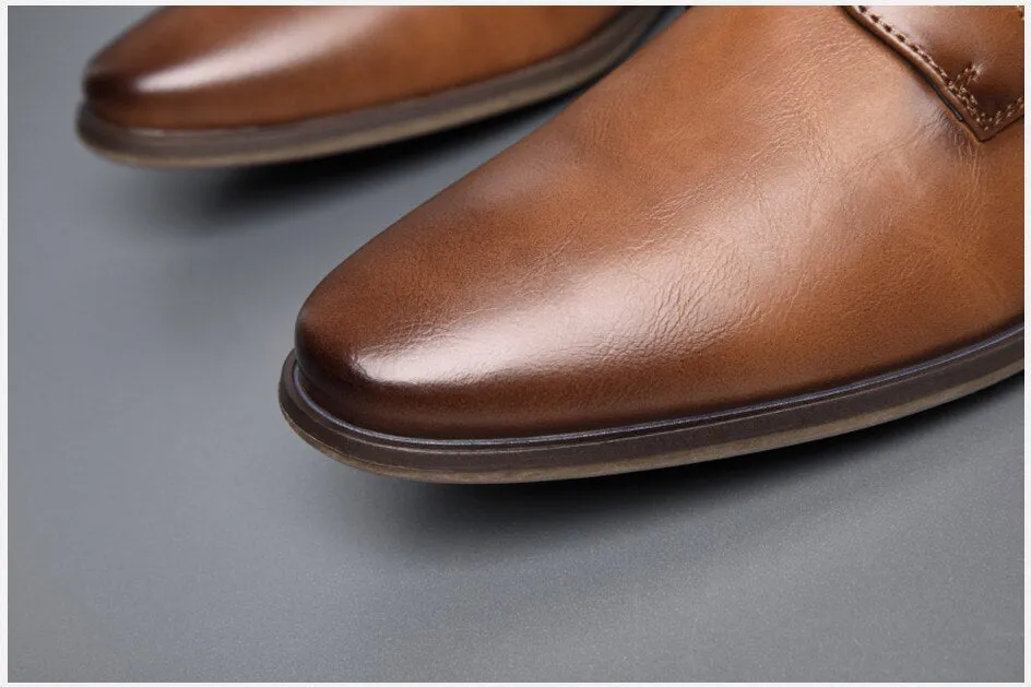 West Louis Luxury Business-Men Leather Elegant Shoes