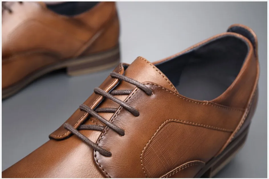 West Louis Luxury Business-Men Leather Elegant Shoes