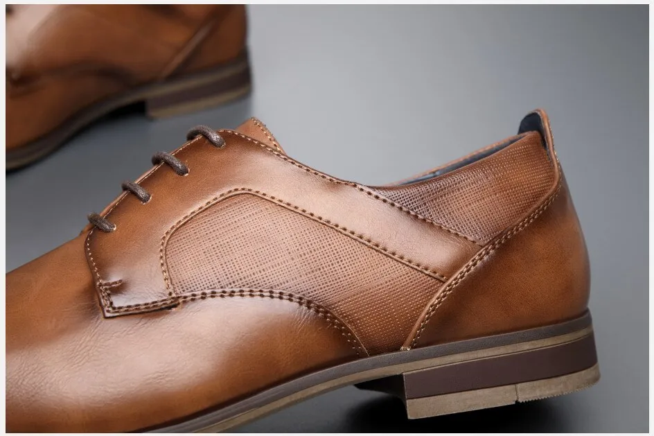 West Louis Luxury Business-Men Leather Elegant Shoes